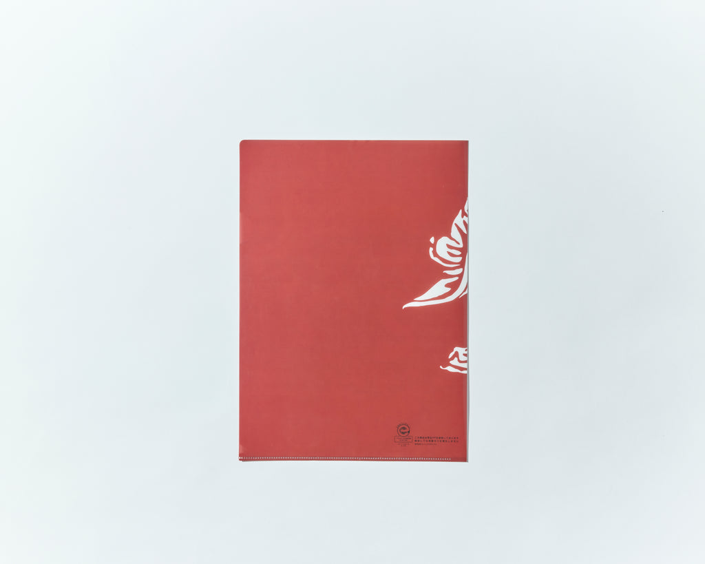 午後の紅茶クリアファイル（赤）