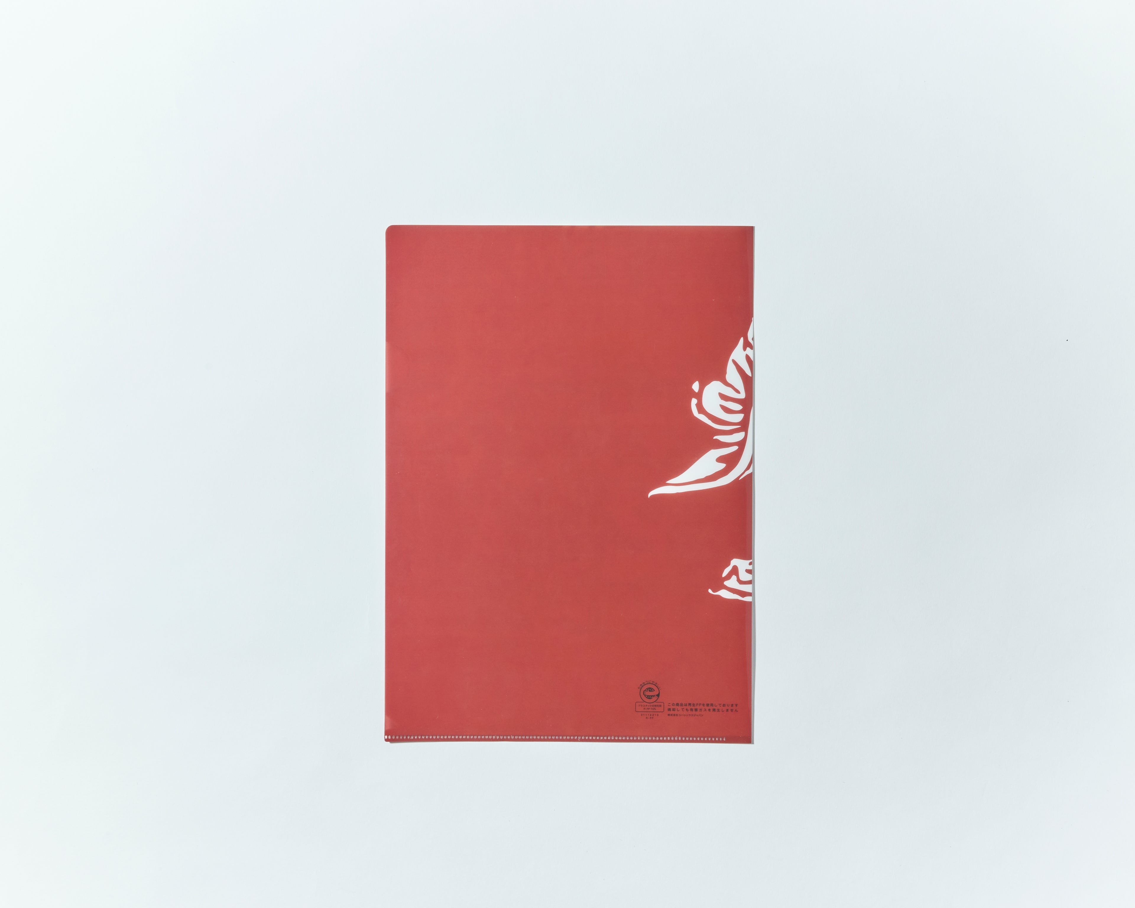 午後の紅茶クリアファイル（赤）
